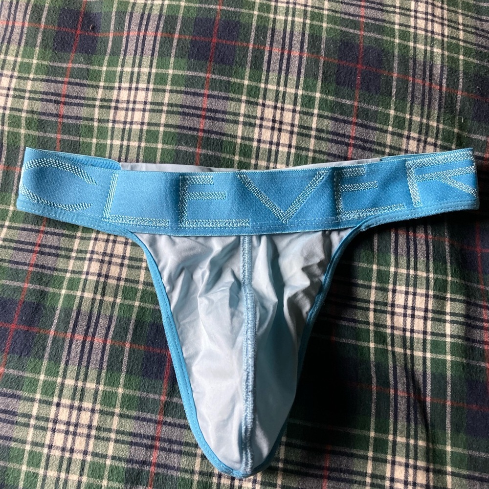 Clever Blue Thong